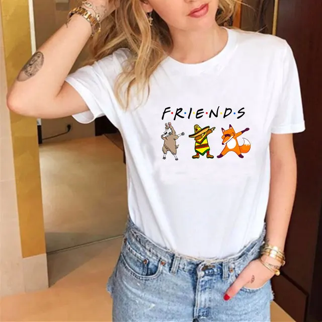 Friends Tv Show Tshirt Dab T-shirt American TV Show T Shirt Rachel Green Tops Joseph Tee Fashion Casual Girl Female Short Sleeve
Friends Tv Show Tshirt Dab T-shirt American TV Show T Shirt Rachel Green Tops Joseph Tee Fashion Casual Girl Female Short Sleeve