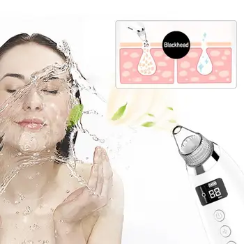 Face Pore Cleaner Acne Grease Dirt Removal Electric Blackhead Remover Vacuum Small Bubble Skin Rejuvenation Beauty Instrument
Face Pore Cleaner Acne Grease Dirt Removal Electric Blackhead Remover Vacuum Small Bubble Skin Rejuvenation Beauty Instrument