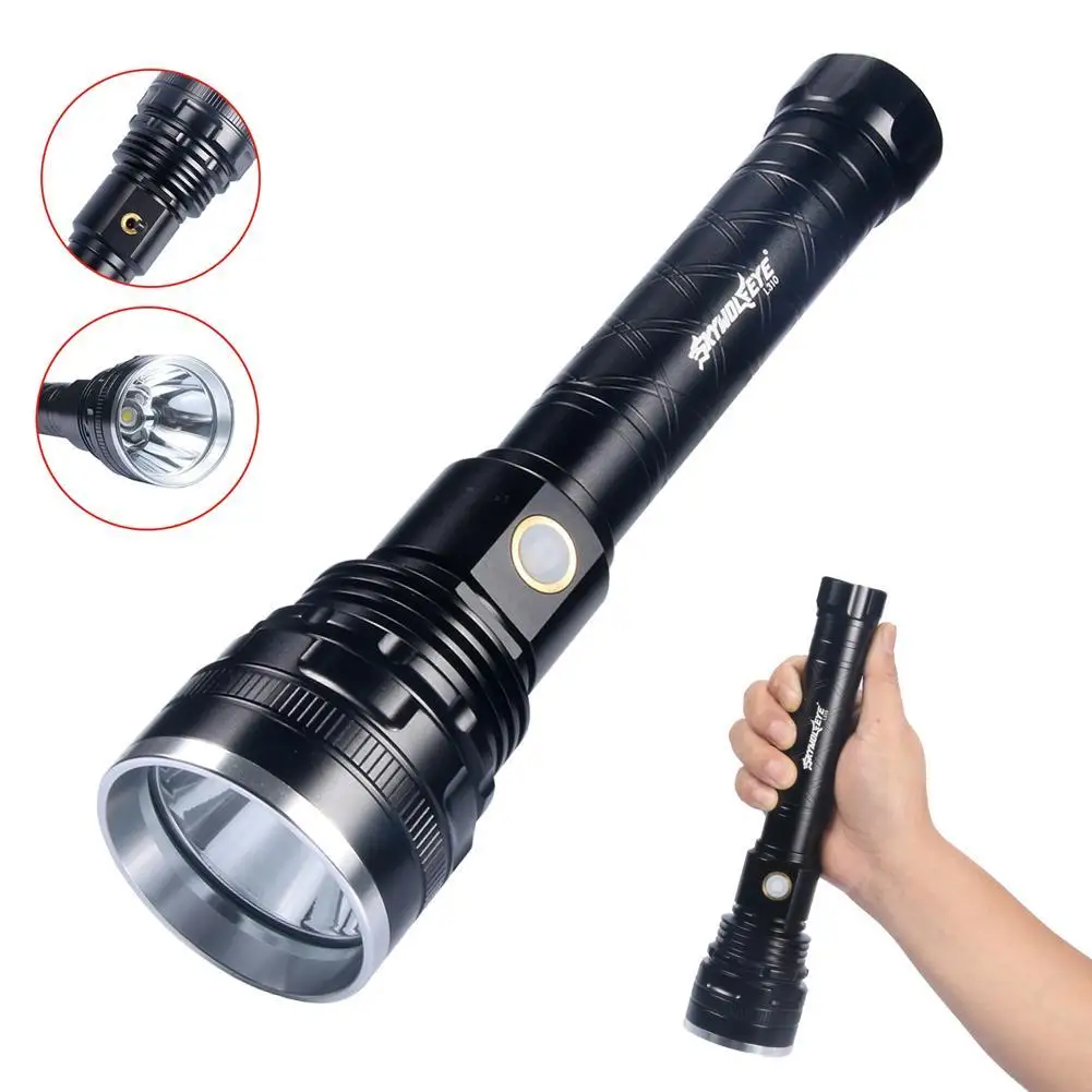 Brightness Stepless Dimming LED Flashlgiht 26650 Battery Powered Direct Charging Flashlight Tactical Hunting Torch
Brightness Stepless Dimming LED Flashlgiht 26650 Battery Powered Direct Charging Flashlight Tactical Hunting Torch