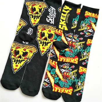 2pairs/lot Fear Pizza Personality The Dragon Man Canister Happy Pure Cotton Men's Socks Men Cartoon Motion Socks Harajuku Anime
2pairs/lot Fear Pizza Personality The Dragon Man Canister Happy Pure Cotton Men's Socks Men Cartoon Motion Socks Harajuku Anime