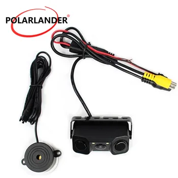 LED Light 2 in 1 Car Reverse Backup Cameras Car Rearview Camera CCD HD Parking Radar System with 2 Sensors
LED Light 2 in 1 Car Reverse Backup Cameras Car Rearview Camera CCD HD Parking Radar System with 2 Sensors
