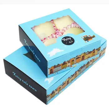 50 Pcs Paper Box Windows Gift Packaging For Candies Fairy Town Kraft Paper Box Handmade Gift Paper Box Wedding Favors Cardboard 
50 Pcs Paper Box Windows Gift Packaging For Candies Fairy Town Kraft Paper Box Handmade Gift Paper Box Wedding Favors Cardboard