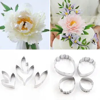 Stainless Steel British Sugar Flower Peony Leaf Petal Cutter Polymorph Ceramica Plastilina Modelisme Klei Polymer Clay Tools
Stainless Steel British Sugar Flower Peony Leaf Petal Cutter Polymorph Ceramica Plastilina Modelisme Klei Polymer Clay Tools