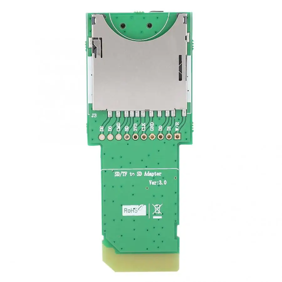 TF/SD to SD Card Extension Board SD Test Card Set Test PCB TF Adapter Card for Smartphones PDA MP3 Player MP4 Player
TF/SD to SD Card Extension Board SD Test Card Set Test PCB TF Adapter Card for Smartphones PDA MP3 Player MP4 Player