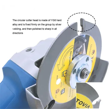 115mm/125mm Circular Saw Blade 3 Teeth Grinder Saw Disc Carbide Tipped Wood Cutting Blade Power Multifunctional Tool Accessorie
115mm/125mm Circular Saw Blade 3 Teeth Grinder Saw Disc Carbide Tipped Wood Cutting Blade Power Multifunctional Tool Accessorie