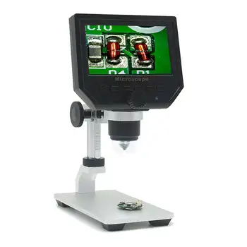 Upgrade Version Mustool 3.6MP G600 Digital 600X 4.3inch HD LCD Display Microscope Continuous Magnifier with Aluminum Alloy Stand
Upgrade Version Mustool 3.6MP G600 Digital 600X 4.3inch HD LCD Display Microscope Continuous Magnifier with Aluminum Alloy Stand