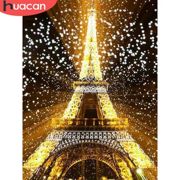 HUACAN 5D Diamond Painting Full Square Eiffel Tower Rhinestone Picture Embroidery Sale Diamond Mosaic Cross Stitch Home Decor
HUACAN 5D Diamond Painting Full Square Eiffel Tower Rhinestone Picture Embroidery Sale Diamond Mosaic Cross Stitch Home Decor