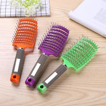 Professional Anti-Static Hair Scalp Massager Comb Brush Curved Row Hair Comb Hairbrush Salon Hairdressing Hairstyle Tools
Professional Anti-Static Hair Scalp Massager Comb Brush Curved Row Hair Comb Hairbrush Salon Hairdressing Hairstyle Tools