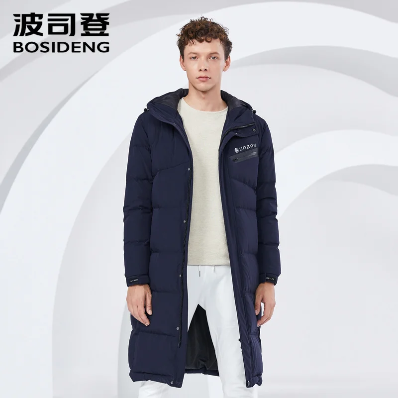 BOSIDENG new winter duck down coat for men down jacket long parka letter print hooded waterproof coated fabric B80142515DS
BOSIDENG new winter duck down coat for men down jacket long parka letter print hooded waterproof coated fabric B80142515DS