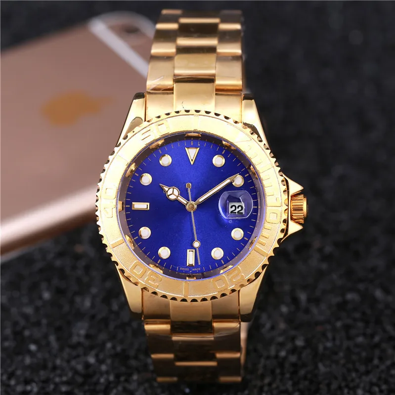 Yachtmaster Luxury Mens Watches Automatic Mechanical Movement Fashion Day Date Swiss Men Gold Watch NEW Brand Wristwatches Clock
Yachtmaster Luxury Mens Watches Automatic Mechanical Movement Fashion Day Date Swiss Men Gold Watch NEW Brand Wristwatches Clock