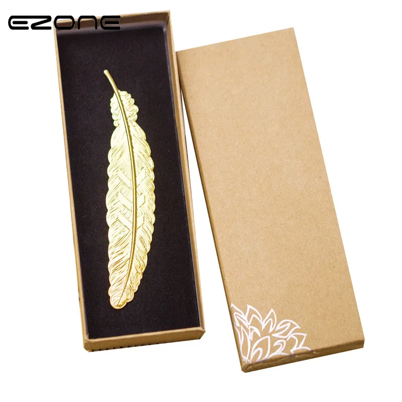 EZONE Metal Golden Bookmark Silver Rose Feather BookMark Gift For Thanksgiving Day DIY Beautiful Stationery School Office Supply
EZONE Metal Golden Bookmark Silver Rose Feather BookMark Gift For Thanksgiving Day DIY Beautiful Stationery School Office Supply