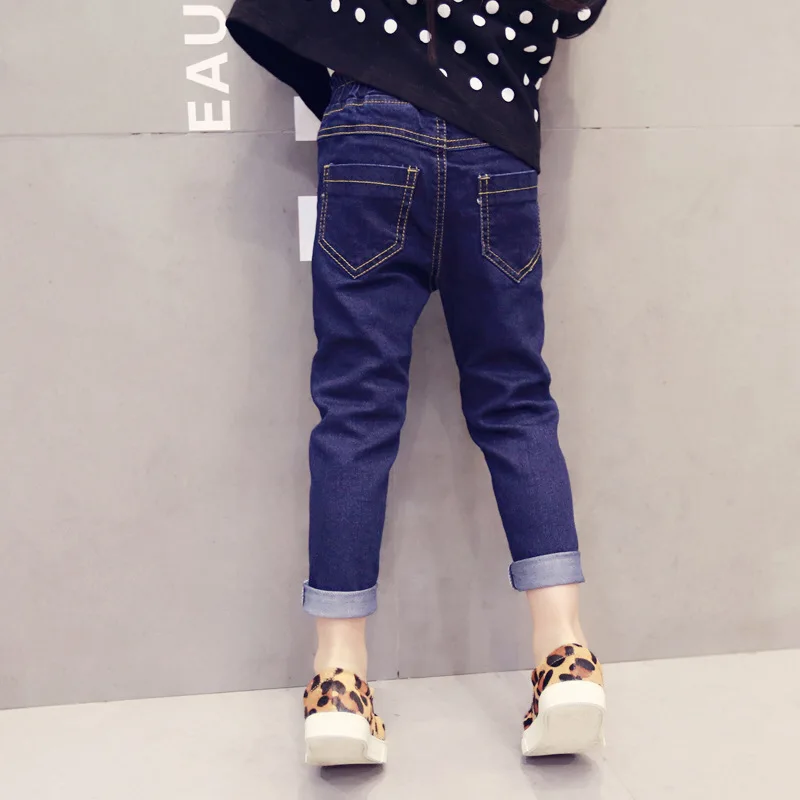 Children's Spring New Girls Stitching Spring and Autumn Jeans Children's Pant 2-8 Ages
Children's Spring New Girls Stitching Spring and Autumn Jeans Children's Pant 2-8 Ages