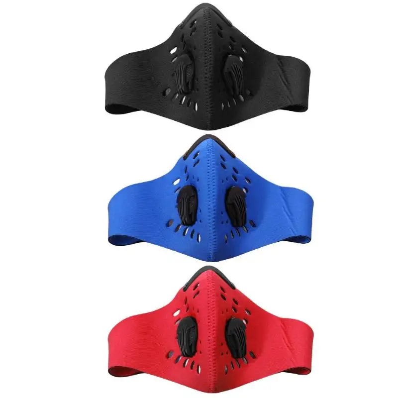 Anti-Pollution Activated Carbon PM2.5 Filter Bike Bicycle Two Exhale Valves Dustproof Outdoor Cycling Running Sport Face Mask
Anti-Pollution Activated Carbon PM2.5 Filter Bike Bicycle Two Exhale Valves Dustproof Outdoor Cycling Running Sport Face Mask