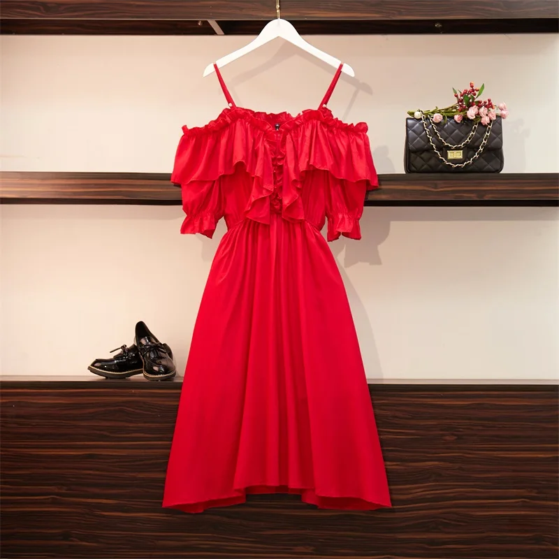 2019 sexy one-shoulder summer women's dress female elastic waist ruffled pasta sling lady, party dress, new clothes,
2019 sexy one-shoulder summer women's dress female elastic waist ruffled pasta sling lady, party dress, new clothes,