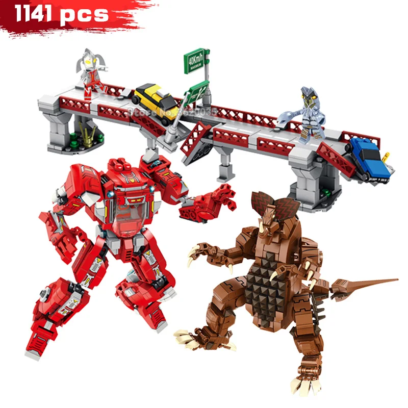 Super Hero Mech Ott War Giant Beast Dinosaur Mora City Building Blocks Series Figures Monster Gift For Children With Legoinglys
Super Hero Mech Ott War Giant Beast Dinosaur Mora City Building Blocks Series Figures Monster Gift For Children With Legoinglys