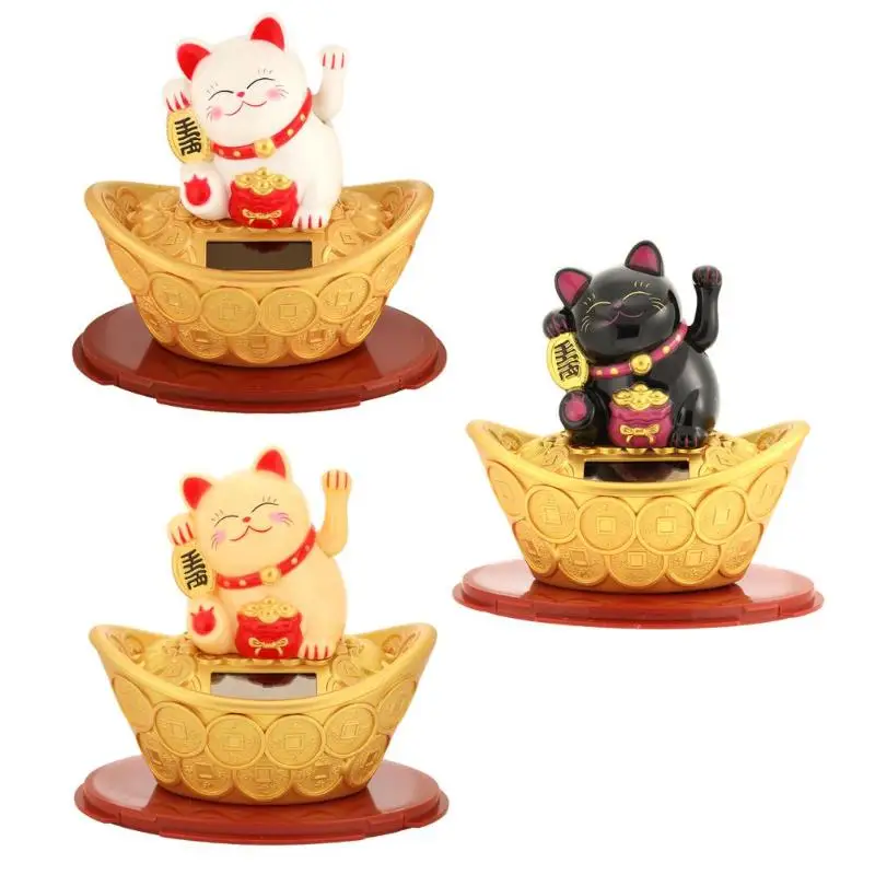 Lucky Cat Wealth Waving Shaking Hand Fortune Welcome Cat Cute Figurines Miniatures Home Decor Craft Art Shop Hotel Decoration Or
Lucky Cat Wealth Waving Shaking Hand Fortune Welcome Cat Cute Figurines Miniatures Home Decor Craft Art Shop Hotel Decoration Or