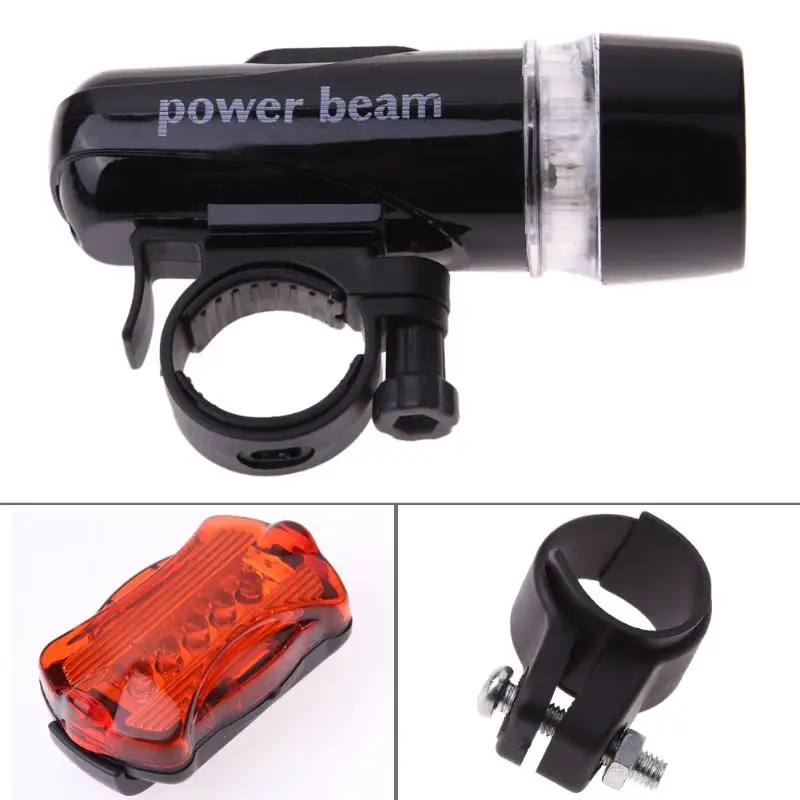 Waterproof Bike Front Head Light 5 LED Bicycle Tail Light Set 5 LED Cycling Tail Lamp Safety Flashlight BikeRear Light Accessory
Waterproof Bike Front Head Light 5 LED Bicycle Tail Light Set 5 LED Cycling Tail Lamp Safety Flashlight BikeRear Light Accessory