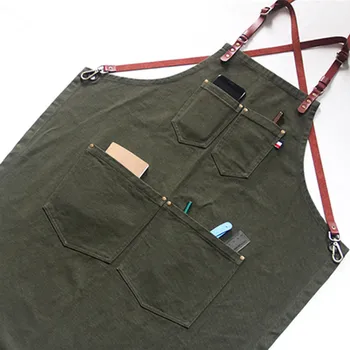 Denim Cotton Apron Florist Gardener Painter Barber Hairdresser Work Wear Barista Pastry Chef Bartender Waitstaff Uniform K57
Denim Cotton Apron Florist Gardener Painter Barber Hairdresser Work Wear Barista Pastry Chef Bartender Waitstaff Uniform K57