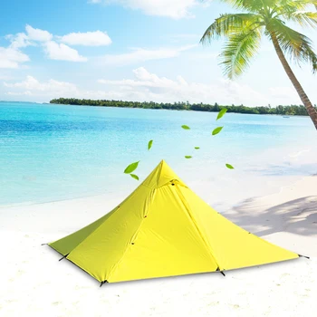 1-2 People Double Layer Tent Water Resistant Backpacking Tent Outdoor Camping Tent for Fishing Hunting Beach Travel
1-2 People Double Layer Tent Water Resistant Backpacking Tent Outdoor Camping Tent for Fishing Hunting Beach Travel