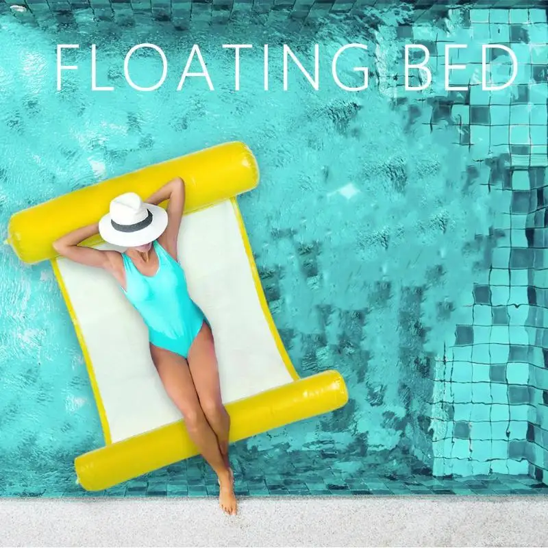 Inflatable Water Hammock Floating Bed Lounge Chair Drifter Swimming Pool Beach Float Pool Cushion Bed for Adult
Inflatable Water Hammock Floating Bed Lounge Chair Drifter Swimming Pool Beach Float Pool Cushion Bed for Adult