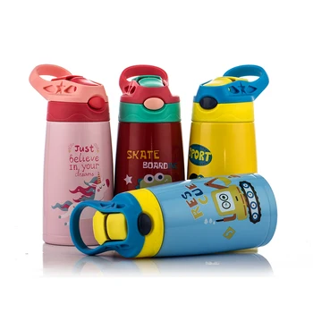 Stainless Steel Vacuum Insulated Sippy Cup For Kids Double Wall Vacuum Insulated With Silicone Straw Cartoon Baby Sport Bottle
Stainless Steel Vacuum Insulated Sippy Cup For Kids Double Wall Vacuum Insulated With Silicone Straw Cartoon Baby Sport Bottle