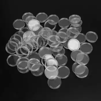 24/26/32mm Clear Coin Capsules Case Plastic Coins Holders Specie Container Storage Boxes Organizer Collectibles 100Pcs/Set
24/26/32mm Clear Coin Capsules Case Plastic Coins Holders Specie Container Storage Boxes Organizer Collectibles 100Pcs/Set