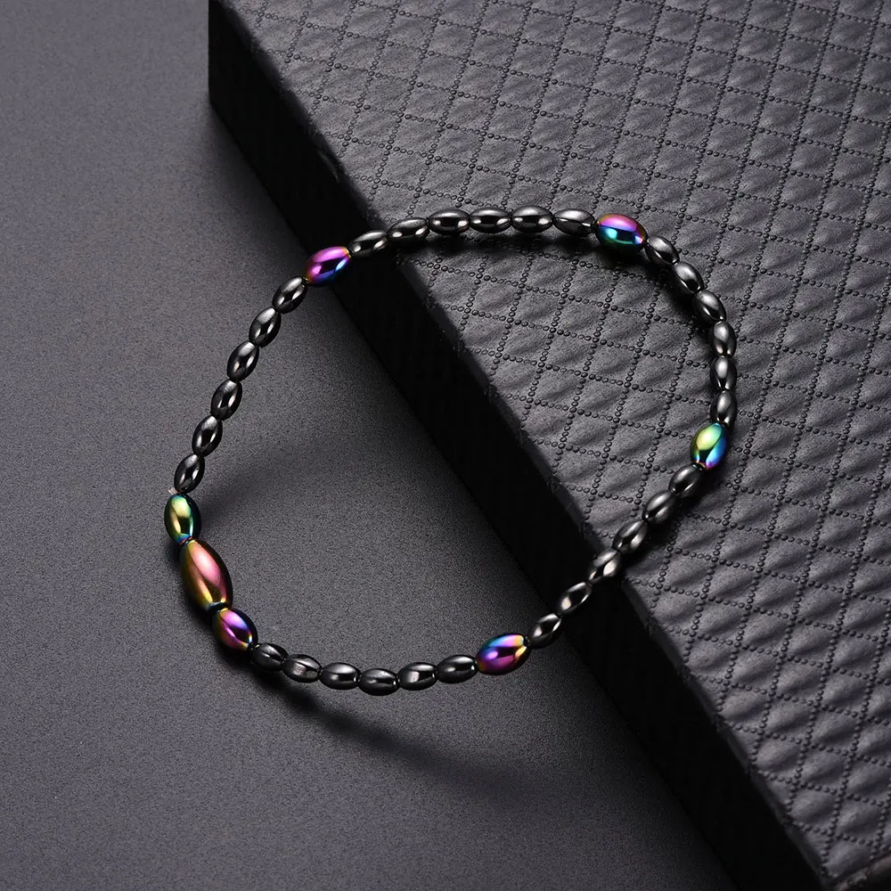 Magnetic Foot Chain Therapy slimming Anklets Bracelet Black Gallstone Cosmetology female Weight Loss Chain Jewelry Health Care
Magnetic Foot Chain Therapy slimming Anklets Bracelet Black Gallstone Cosmetology female Weight Loss Chain Jewelry Health Care