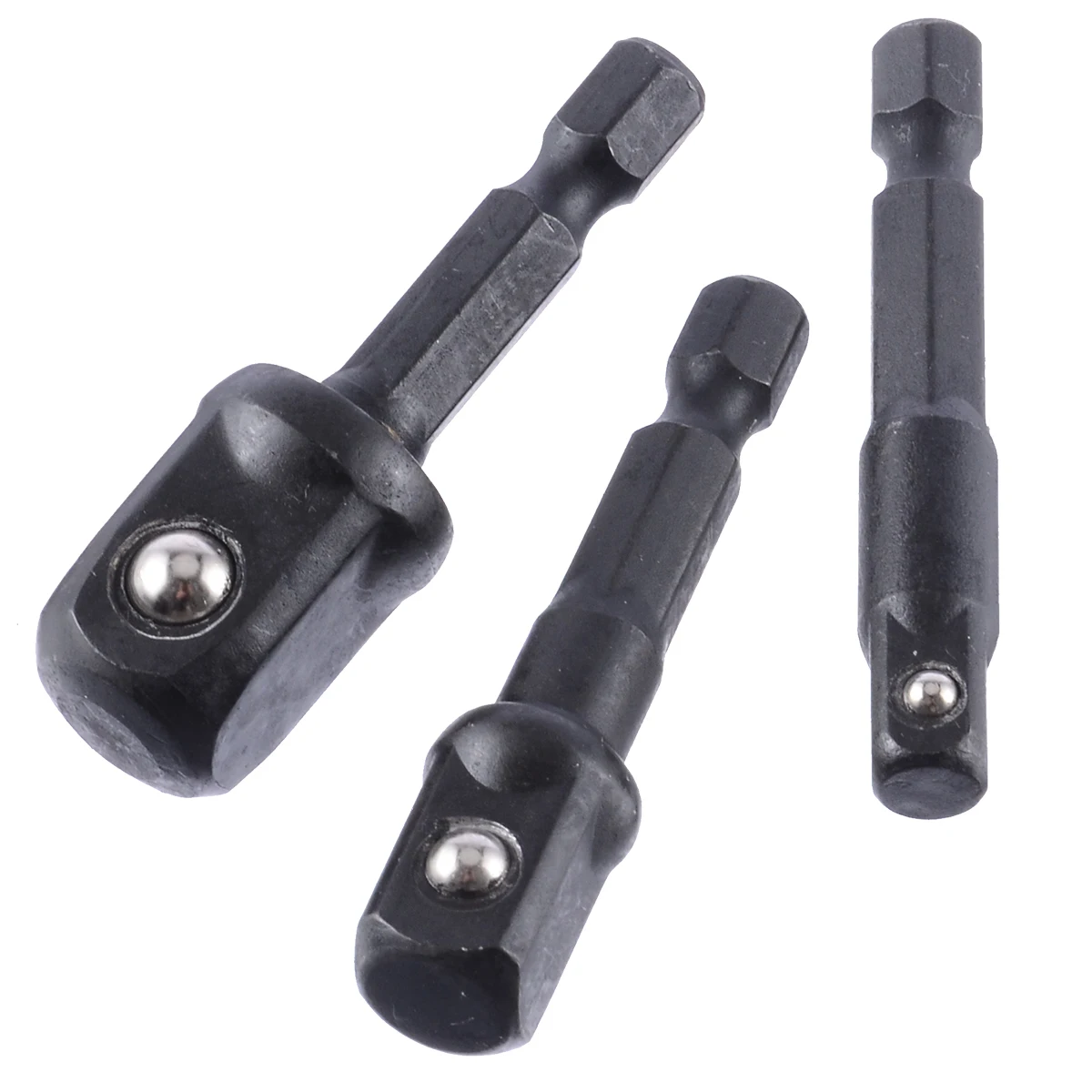 3Pcs Drive Power Drill Bit Socket Adapter 1/4 3/8 1/2 Hex Shank Wrench Electric Screwdriver Extension Bit Adaptor Set Mayitr
3Pcs Drive Power Drill Bit Socket Adapter 1/4 3/8 1/2 Hex Shank Wrench Electric Screwdriver Extension Bit Adaptor Set Mayitr
