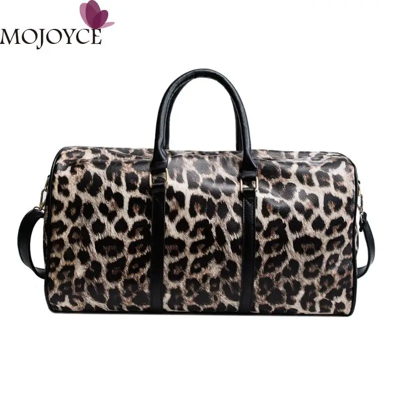 Fashion Women Sling leopard print Shoulder Bag Large Capacity Leopard Crossbody Travel Bags Girl PU Weekend Duffel Messenger Bag
Fashion Women Sling leopard print Shoulder Bag Large Capacity Leopard Crossbody Travel Bags Girl PU Weekend Duffel Messenger Bag