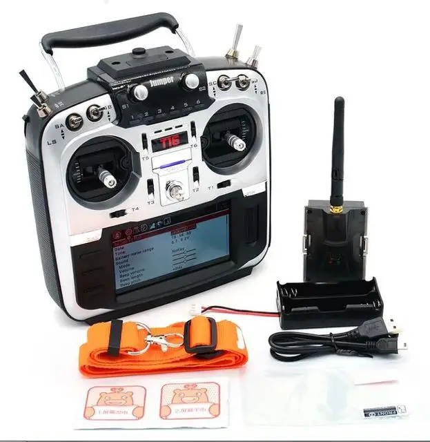 Jumper T16 Open Source Multi-protocol Radio Transmitter JP4-in-1 RF Module 2.4G 16CH 4.3 inch LCD for FPV Racing Drone Aircraft
Jumper T16 Open Source Multi-protocol Radio Transmitter JP4-in-1 RF Module 2.4G 16CH 4.3 inch LCD for FPV Racing Drone Aircraft