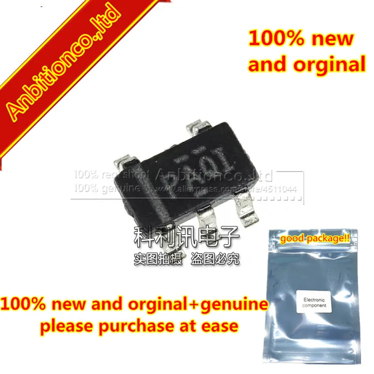 

10pcs 100% new and orginal TPS3823-30DBVR silk-screen Voltage Monitor With Watchdog Timer in stock