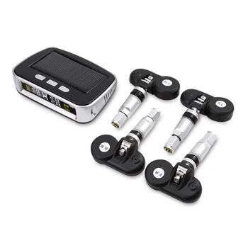 Car TPMS Solar Powered USB Tyre Pressure Monitoring System Real-time Tire Pressure Temperature Monitoring Suitable For Most Car
Car TPMS Solar Powered USB Tyre Pressure Monitoring System Real-time Tire Pressure Temperature Monitoring Suitable For Most Car