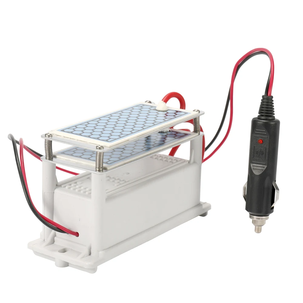 Portable Vehicle 10g/h DC12V Cleaning Ceramic Ozone Plate Generator Ozonizer Water Air Purifier Home Car Sterilization
Portable Vehicle 10g/h DC12V Cleaning Ceramic Ozone Plate Generator Ozonizer Water Air Purifier Home Car Sterilization