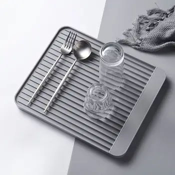 Dish Vegetable Water Tray Drainer Diatom Mat Kitchen Accessories Organizer Tableware Holder Storage Rack
Dish Vegetable Water Tray Drainer Diatom Mat Kitchen Accessories Organizer Tableware Holder Storage Rack