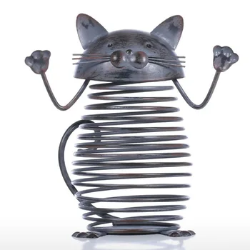 Delicate Cat Figurine Spring Cat Cork Container Iron Sculpture Creative Cork Container Practical Ornament Craft Gift Home Decor
Delicate Cat Figurine Spring Cat Cork Container Iron Sculpture Creative Cork Container Practical Ornament Craft Gift Home Decor