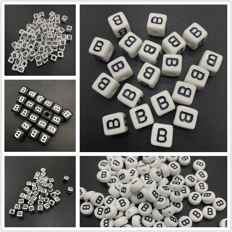 6mm 7mm 10mm Letter B Acrylic Spacer Beads Square Oval Letter Beads For Jewelry Making DIY Accessories
6mm 7mm 10mm Letter B Acrylic Spacer Beads Square Oval Letter Beads For Jewelry Making DIY Accessories