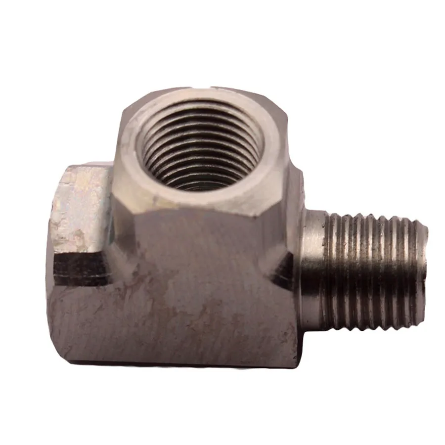 Universal NPT 1/8"T Tee Fitting Mild Adapter For Air Oil Water Pressure Sensor Gauge
Universal NPT 1/8"T Tee Fitting Mild Adapter For Air Oil Water Pressure Sensor Gauge