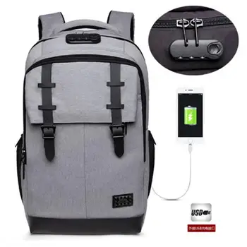 New USB Charging Backbag Travel Daypacks Shoulder Bag Male School Bookbag Leisure Student Computer Backpack Anti-Theft Mochila
New USB Charging Backbag Travel Daypacks Shoulder Bag Male School Bookbag Leisure Student Computer Backpack Anti-Theft Mochila