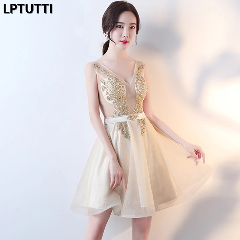 LPTUTTI CRYSTAL Sequin New Sexy Woman Plus Size Social Festive Elegant Formal Prom Party Gowns Fancy Short Luxury Cocktail Dress
LPTUTTI CRYSTAL Sequin New Sexy Woman Plus Size Social Festive Elegant Formal Prom Party Gowns Fancy Short Luxury Cocktail Dress