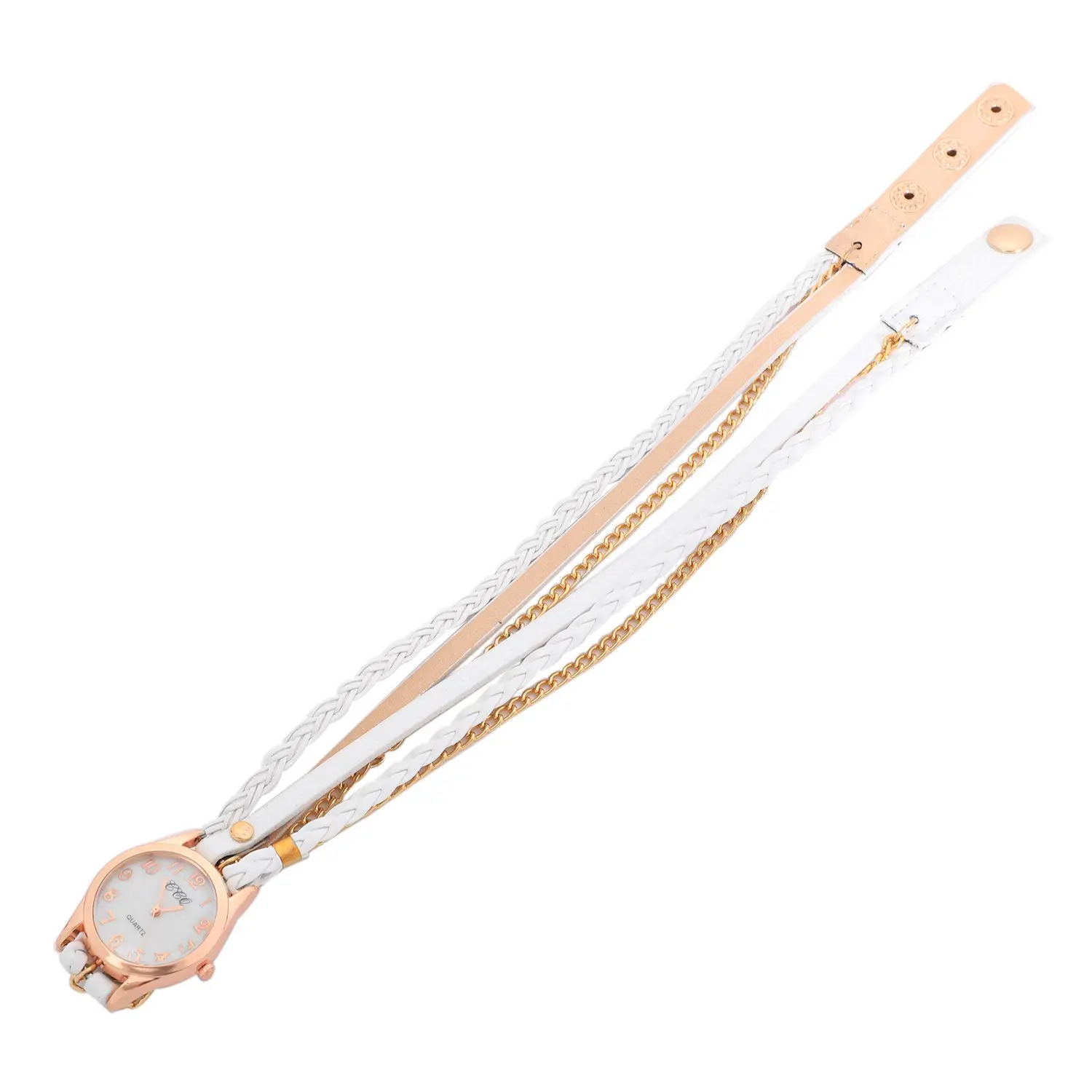 CCQ Fashion Chain Leather Bracelet Watch Women Casual Wrist Watch Analog Quartz Watch Clock Hour 1071
CCQ Fashion Chain Leather Bracelet Watch Women Casual Wrist Watch Analog Quartz Watch Clock Hour 1071