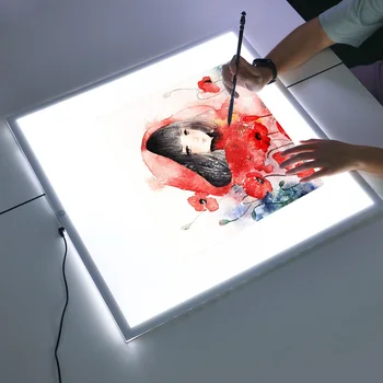 Ultra-Thin Portable LED Light Pad Tracer Step less Dimming Artcraft Tracing Light Box Copy Board Tablet for Sketching Drawing
Ultra-Thin Portable LED Light Pad Tracer Step less Dimming Artcraft Tracing Light Box Copy Board Tablet for Sketching Drawing
