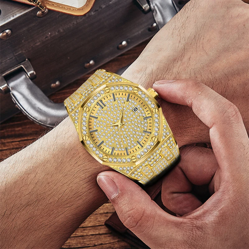 Role Watch Men Diamond Luxury Brand Top Male Gold Wrist Watch Ar High Quality Diamond Rolexable Watch For Men's Gift New 2019
Role Watch Men Diamond Luxury Brand Top Male Gold Wrist Watch Ar High Quality Diamond Rolexable Watch For Men's Gift New 2019