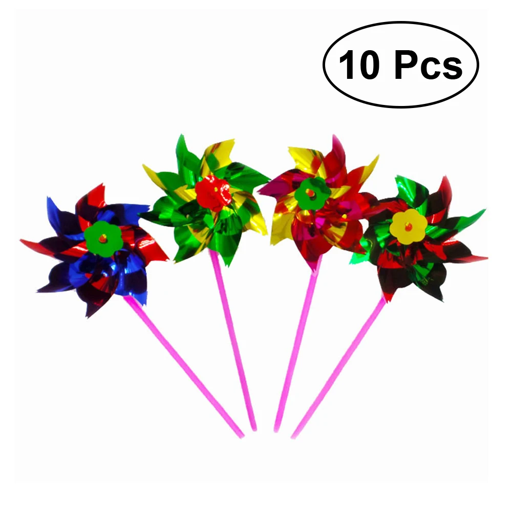 10pcs Plastic Windmill Pinwheel Wind Spinner Kids Toy Garden Lawn Party Decor wholesale
10pcs Plastic Windmill Pinwheel Wind Spinner Kids Toy Garden Lawn Party Decor wholesale