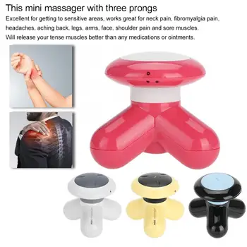 Mini Portable Multi-functional Electric Massager with 3 Prongs Pain Fatigue Relief Massage Relaxation v
Mini Portable Multi-functional Electric Massager with 3 Prongs Pain Fatigue Relief Massage Relaxation v