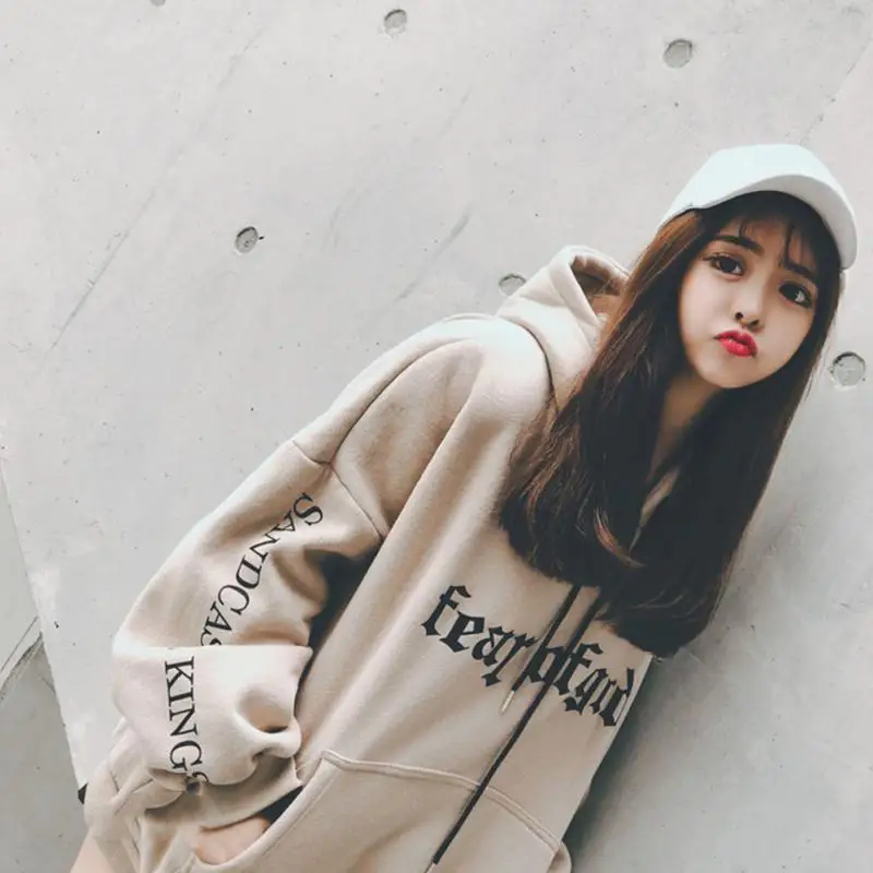 Autumn Fashion Women Hoodies Casual Fleece Loose Pullover Sweatshirt Harajuku Printed Female Hooded Tops ~
Autumn Fashion Women Hoodies Casual Fleece Loose Pullover Sweatshirt Harajuku Printed Female Hooded Tops ~