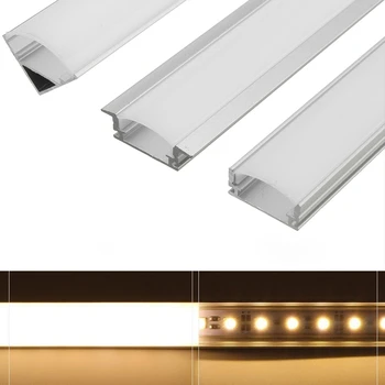 CLAITE 45CM U/V/YW Style Aluminum Channel Holder For LED Rigid Strip Light Bar Cabinet Lamp
CLAITE 45CM U/V/YW Style Aluminum Channel Holder For LED Rigid Strip Light Bar Cabinet Lamp