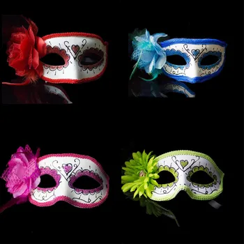 Women Girls Flower Half Face Mask Colorful Painted Masks Stage Performance Props Party Supplies Halloween Birthday
Women Girls Flower Half Face Mask Colorful Painted Masks Stage Performance Props Party Supplies Halloween Birthday