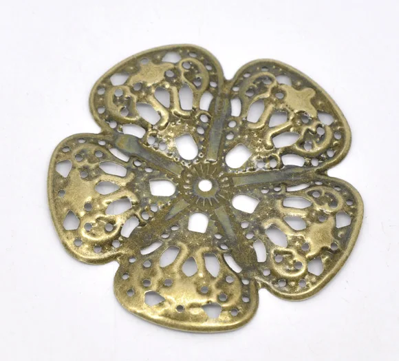 DoreenBeads 30 Bronze Tone Filigree Flower Wraps Connectors 48x48mm (B14162) yiwu
DoreenBeads 30 Bronze Tone Filigree Flower Wraps Connectors 48x48mm (B14162) yiwu