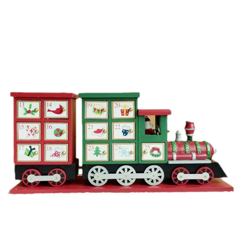 1PC Advent Calendar Train Shape Lovely Decorative Calendar Advent Calendar Christmas Calendar for Christmas Gifts Decorations
1PC Advent Calendar Train Shape Lovely Decorative Calendar Advent Calendar Christmas Calendar for Christmas Gifts Decorations