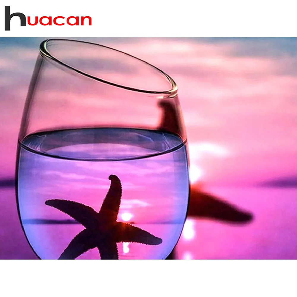Huacan 5D Diamond Painting Full Display Scenic Cup Sea Diamond Embroidery Full Square Cross Stitch Rhinestones Decor Home Gift
Huacan 5D Diamond Painting Full Display Scenic Cup Sea Diamond Embroidery Full Square Cross Stitch Rhinestones Decor Home Gift